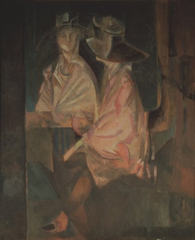 Retrato da atriz Alisa Koonen 1889-1974 de Georgy Bogdanovich Yakulov