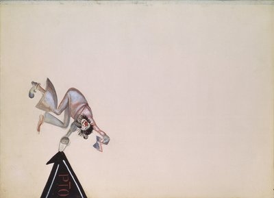 Cenografia para a opereta Girofle-Giroflia de Ch. Lecocq, 1922 de Georgy Bogdanovich Yakulov