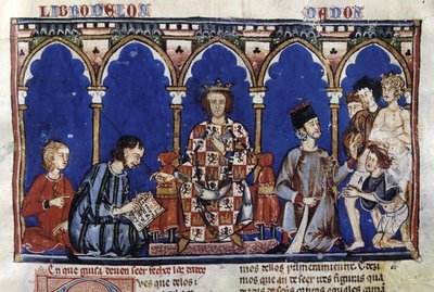 Alfonso X el Sabio como juiz, do seu Libro de los Dados (20681403203) de Georgia Levan Ramishvili from Tbilisi