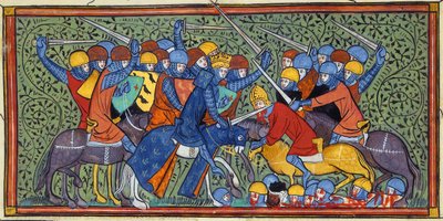Carlos Martel na Batalha de Tours, Grandes Crónicas de França (27686528435) de Georgia Levan Ramishvili from Tbilisi