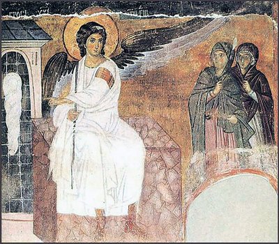 Fear Not Ye - Anjo Branco do Mosteiro de Mileševa, Sérvia, 1230 (41308190241) de Georgia Levan Ramishvili from Tbilisi