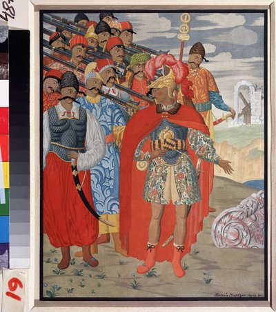 Enéas e o seu exército de Georgy Narbut
