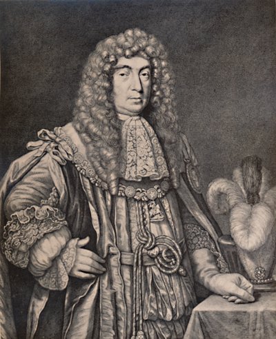 John Maitland, duque de Lauderdale, político escocês, final do século XVII ou início do século XVIII 1894 de Gerald Valck
