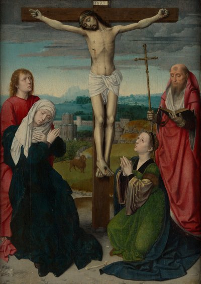 A Crucificação, ca. 1495 de Gerard David