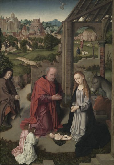 A Natividade, c.1485-90 de Gerard David