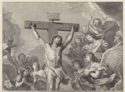 Cristo na cruz de Gérard Edelinck