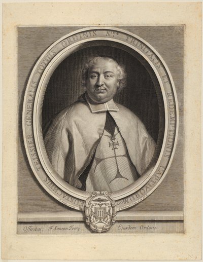 Retrato de Nicolas Parfaict de Gérard Edelinck