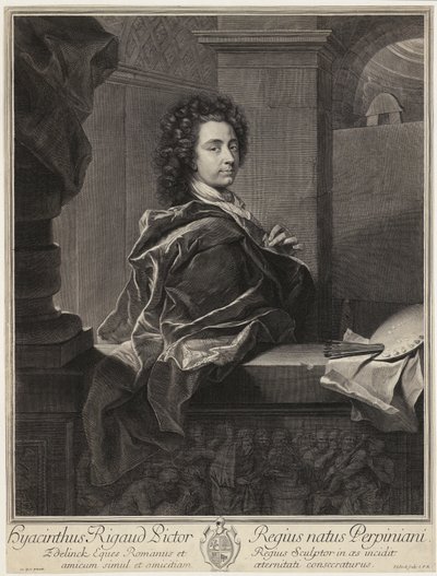 Retrato de Ticiano de Gérard Edelinck