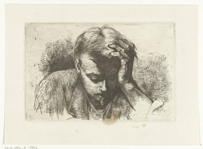 Auto-retrato de Gerard Jan Bos
