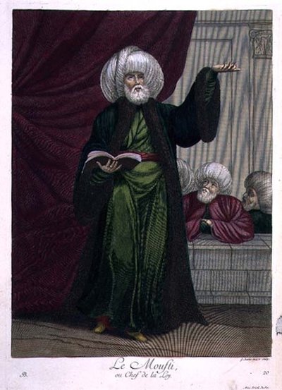 O Mufti, ou Mestre da Lei de Gerard Jean Baptiste Scotin
