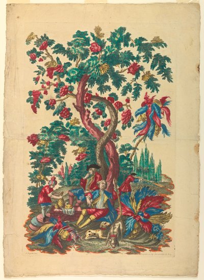 Repasto dos Caçadores de Gerard Jean Baptiste Scotin the Younger