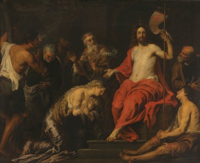 Cristo e os pecadores penitentes de Gerard Seghers
