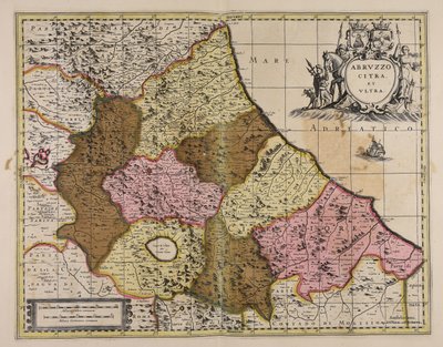 Lado de Abruzzo e além de Gerard Valck