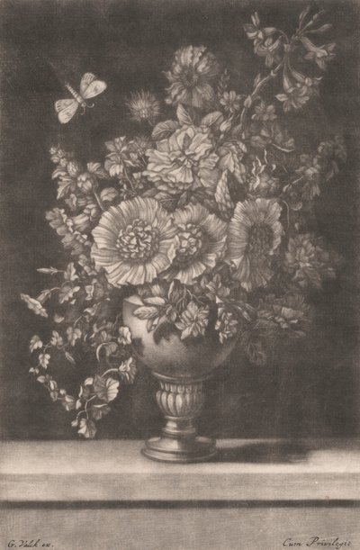 Uma peça de flor de Gerard Valk