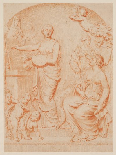 Alegoria das artes de Gerard de Lairesse