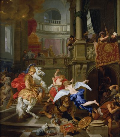 A Expulsão de Heliodoro do Templo, 1674 de Gerard de Lairesse