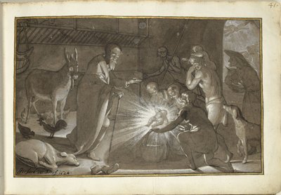 Adoração pelos pastores de Gerard ter Borch