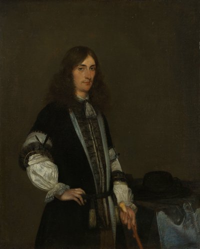 François de Vicq, burgomestre de Amsterdã por vários mandatos de 1697 em diante de Gerard ter Borch (II)