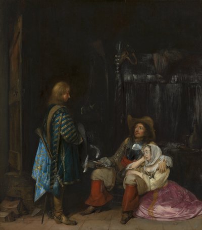 O mensageiro de Gerard ter Borch