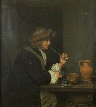 Homem a fumar de Gerard ter Borch
