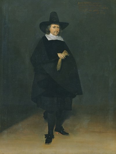 Retrato de Burgermeister Jan Roever (1610-1661) de Gerard ter Borch