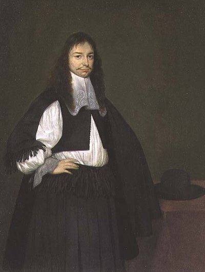 Portrait of a Gentleman, c.1667-8 (para par, ver 64506) de Gerard ter Borch