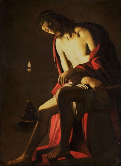 Cristo na Pedra Fria de Gerard van Honthorst (copy after)