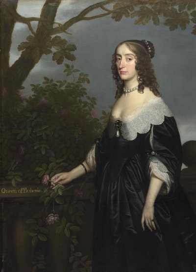 Isabel Stuart, rainha da Boémia de Gerard van Honthorst