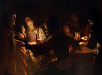 A negação de São Pedro de Gerard van Honthorst