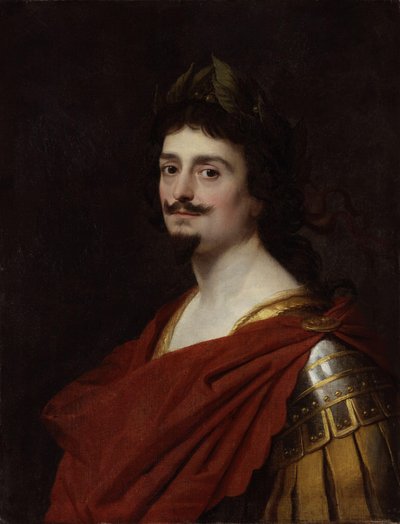 Retrato de Frederico V, Eleitor Palatino (1596-1632), como imperador romano de Gerard van Honthorst