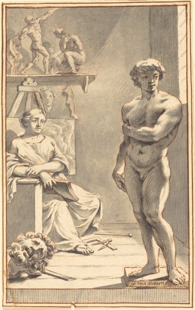 Alegoria da Escultura de Gerard van Houten