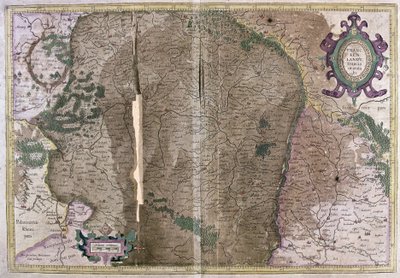 França (gravura de Gerardus Mercator