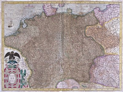 Alemanha (gravura de Gerardus Mercator