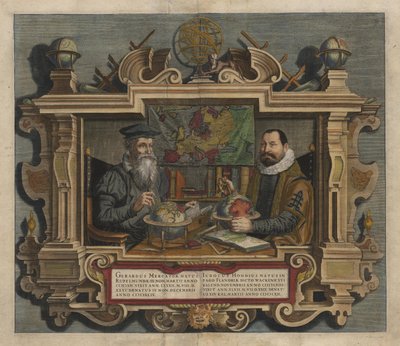 O Atlas ou Meditações Cosmográficas sobre a Criação do Mundo e a Figura do Islo. Iniciado em latim pelo muito erudito Gerard Mercator, completado por Jodocus Hondius de Gerardus Mercator