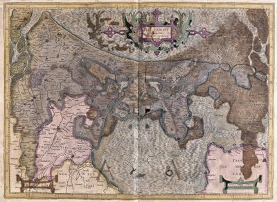 Holanda (gravura de Gerardus Mercator
