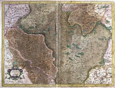 Polónia (gravura de Gerardus Mercator