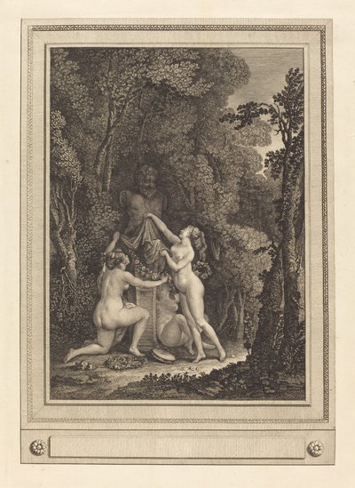 As Ninfas Escrupulosas, 1784. de Geraud Vidal