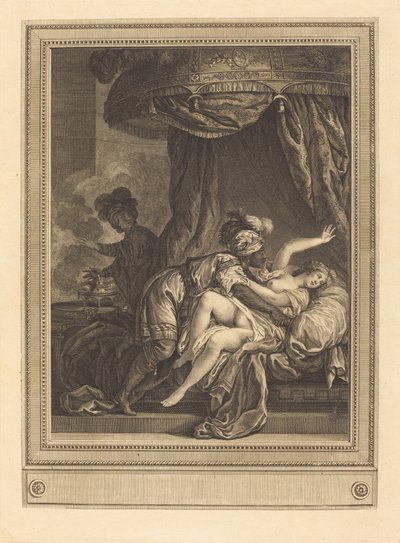 O Rei da Etiópia de Geraud Vidal after Charles Monnet