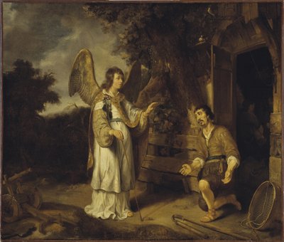 O Anjo e Gideão, 1640 de Gerbrand van den Eeckhout