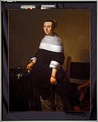 Retrato da sua mulher de Gerbrandt van den Eeckhout