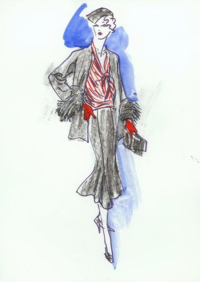 Moda feminina de 1931, fantasia - Gerd Hartung de Gerd Hartung