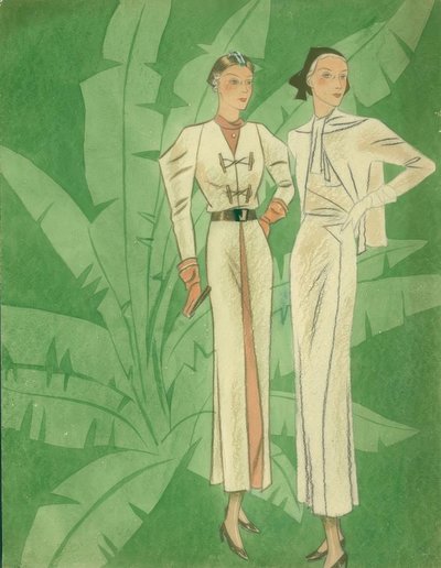 Moda feminina 1934 - vestidos - Gerd Hartung de Gerd Hartung