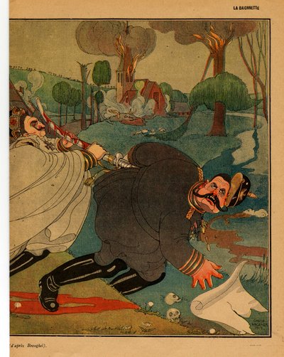 La Baionnette, Satirical em Cores de Gerda Marie Frederike Wegener