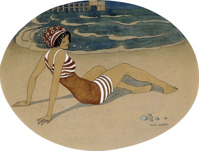 O novo maiô de Gerda Marie Frederike Wegener