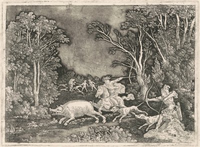Caça ao Javali Antigo de Gerhard Janssen