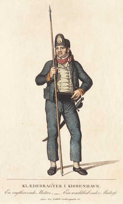 Um marinheiro de serviço de Gerhard Ludvig Lahde