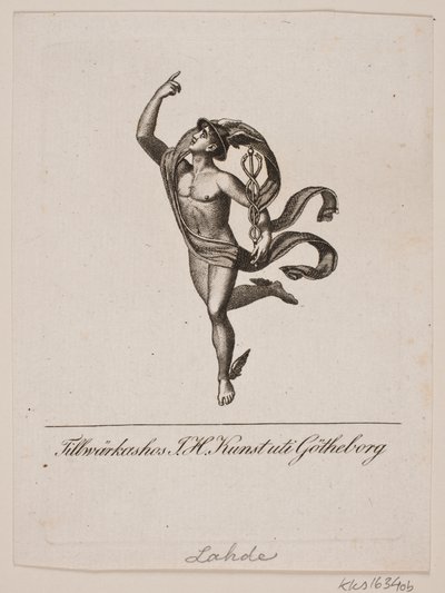 Hermes de Gerhard Ludvig Lahde