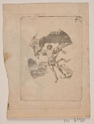 anjo flutuante de Gerhard Ludvig Lahde