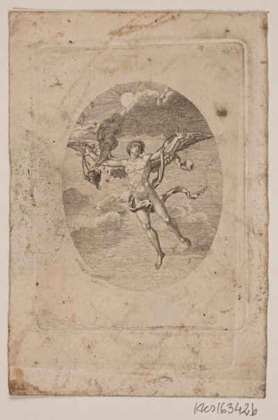anjo flutuante de Gerhard Ludvig Lahde