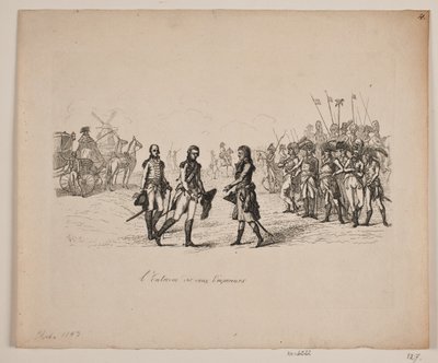 A entrevista dos dois imperadores de Gerhard Ludvig Lahde